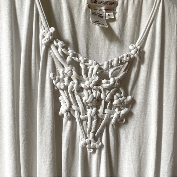 Max Studio macrame detail top - Picture 3 of 7